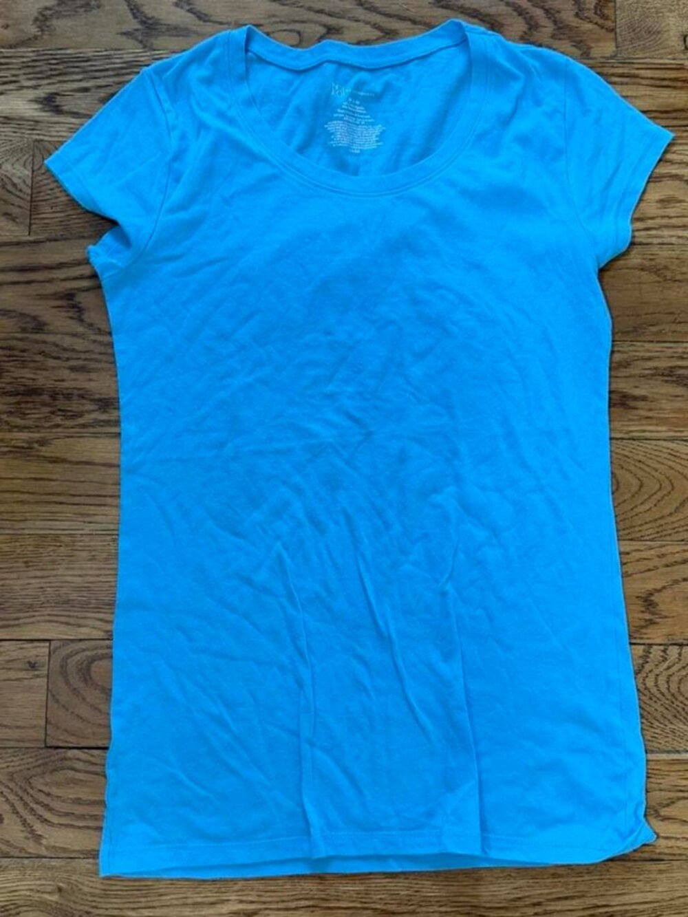 No boundaries Blue girl’s tee Size M (7-8) #summer #basics